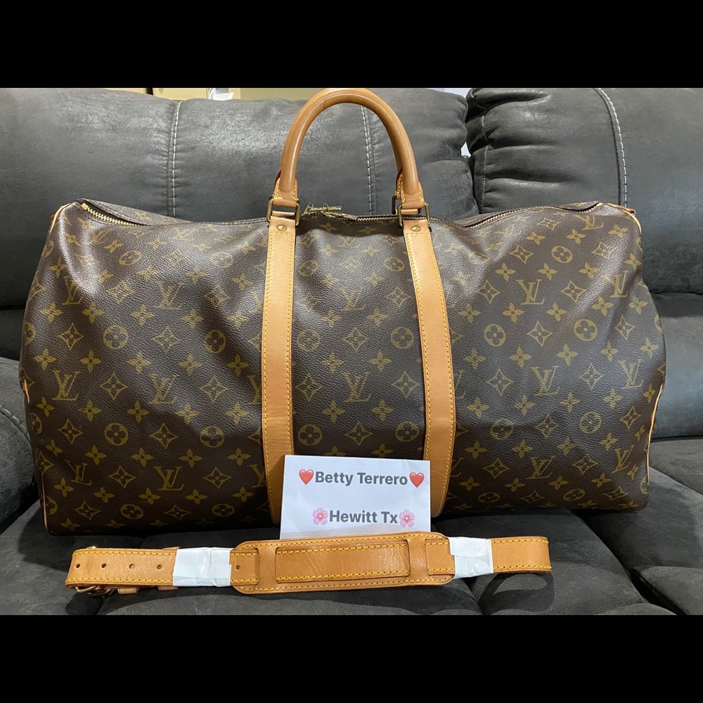 Keepall bandolier 55
